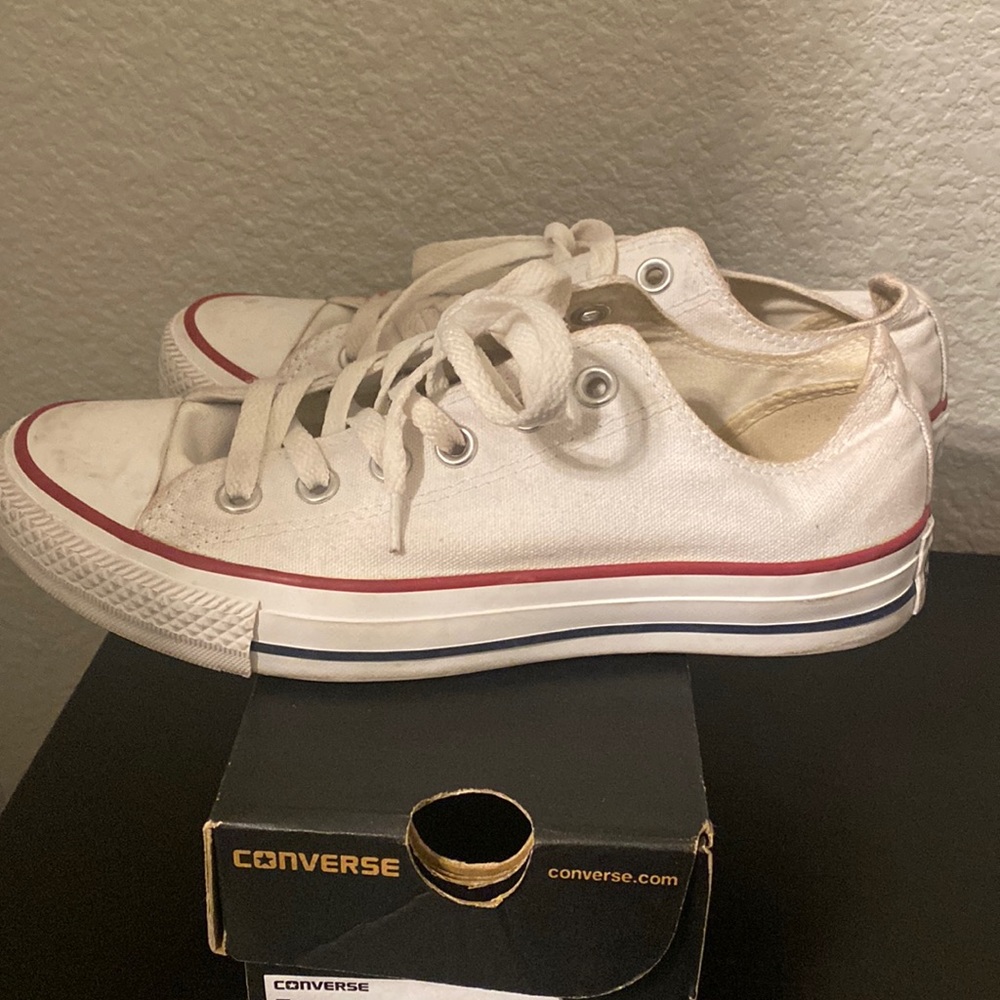WHITE CONVEESE ALL STARS